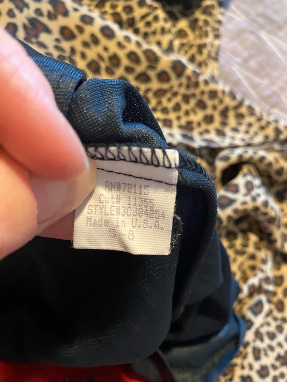 Vintage Patricia Jones Leopard 🐆 Maxi Skirt - Picture 4 of 5